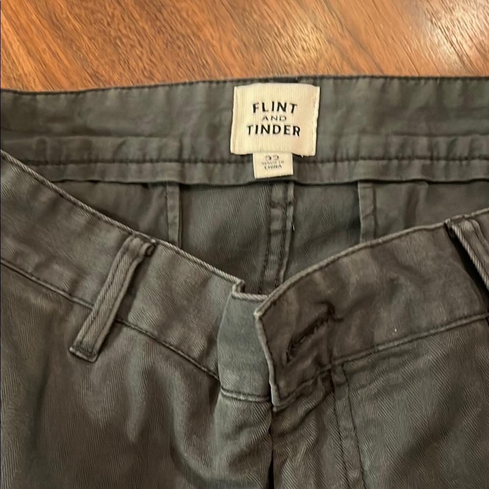Flint and Tinder Men's Gray Cargo Pants